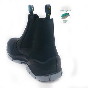 BICAP PS6221 SAFETY PULL ON BOOT-BLACK